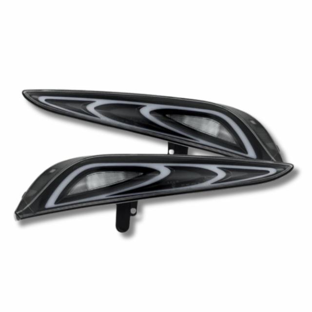 AlphaRex Luxx-Series 2020-2026 Toyota Supra FT-1 Style Tail Lights Black main image